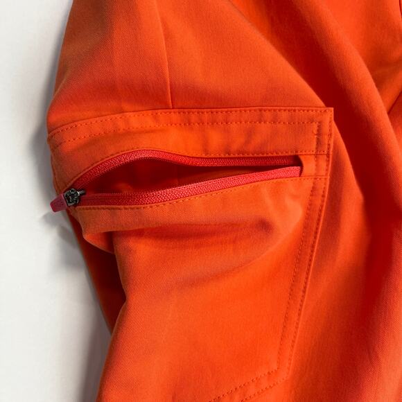 Figs Scrub Set Sunset Orange Womens Zamora Joggers XSP Catarina Top XXS - Picture 15 of 16